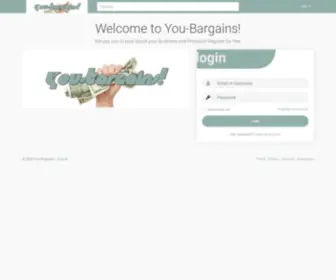 You-Bargains.com(Online marketing) Screenshot