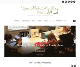 You-Made-MY-Day.com(Patrons de couture pour femme et fille) Screenshot