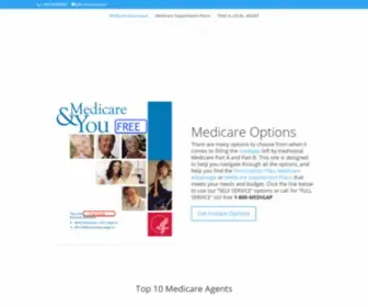 Youandmedicare.com(Medicare Supplement callMEDIGAP) Screenshot