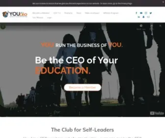 Youareaceo.com(You Are a CEO was born out of a simple idea. We believe everyone) Screenshot