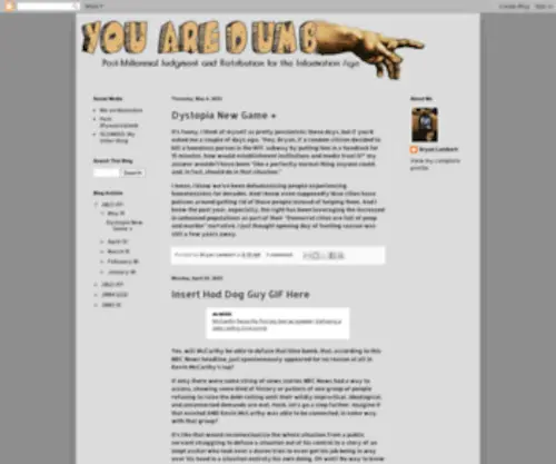 Youaredumb.net(You Are Dumb) Screenshot