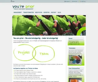 Youareprior.com(Home) Screenshot