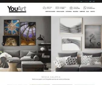 Youart.com.br(Quadros e Fine Art) Screenshot