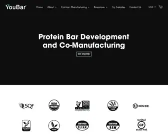 Youbars.com(YouBar Manufacturing) Screenshot