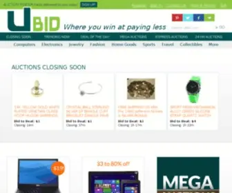 Youbid.com(Auction) Screenshot