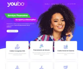 Youbo.com.br(Serviços Financeiros para quem quer descomplicar) Screenshot