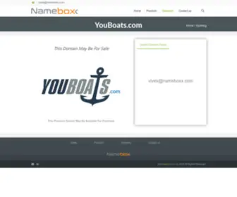 Youboats.com(Domain May Be For Sale) Screenshot