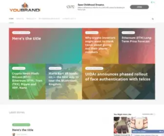 Youbrandinc.com(Business Taken to a New Level) Screenshot