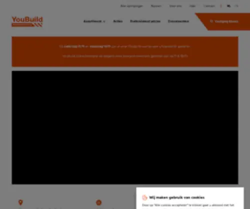 Youbuild.be(Bouwmaterialen voor elk project) Screenshot