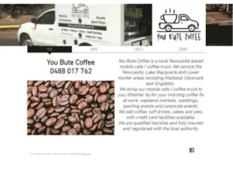 Youbutecoffee.com.au(You Bute Coffee) Screenshot