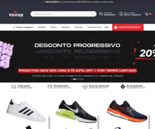 Youcan.com.br(You Can Sports) Screenshot