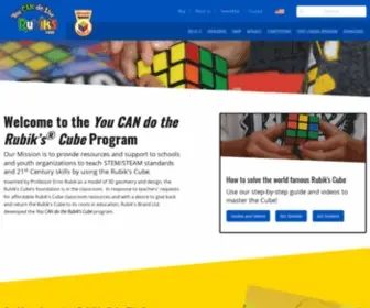 Youcandothecube.com(The You CAN Do the Rubiks Cube Program objective) Screenshot