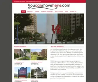 Youcanmovehere.com(Pennsylvania and NJ Apartments for Rent) Screenshot