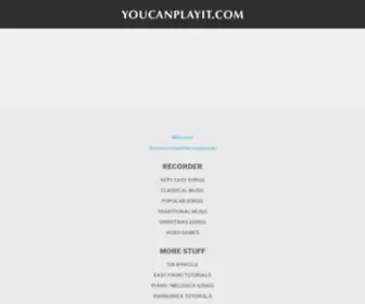 Youcanplayit.com(Youcanplayit) Screenshot