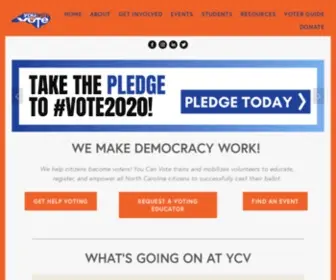 Youcanvote.org(You Can Vote) Screenshot