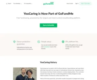 Youcaring.com(YouCaring is Now GoFundMe) Screenshot