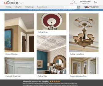 Youdecor.com(Crown Molding) Screenshot