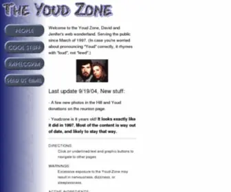 Youdzone.com(The Youd Zone) Screenshot