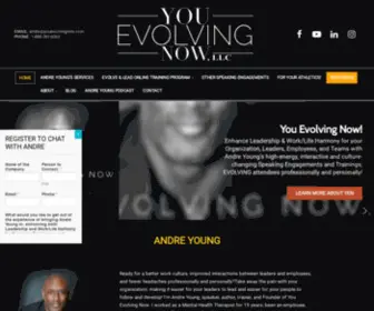 Youevolvingnow.com(You Evolving Now) Screenshot