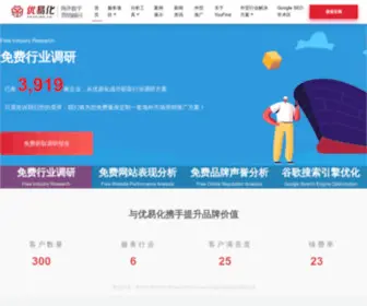 Youfind.cn(SEO优化公司) Screenshot