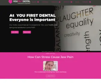Youfirstdental.ca(Dentist Airdrie) Screenshot