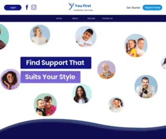 Youfirstservices.com.au(You First) Screenshot