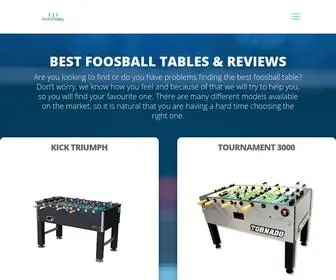 Youfoosball.com(Best Foosball Table Reviews) Screenshot