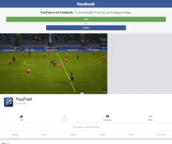 Youfoot.com(YouFoot) Screenshot