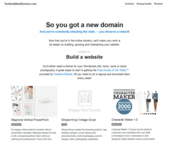 YougotanewDomain.com(Daily updated domain lists) Screenshot