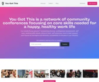 Yougotthis.io(Core Skills Events) Screenshot