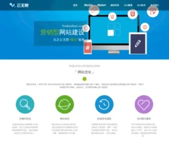 Youhuafenxi.com(北京云无限建站公司) Screenshot