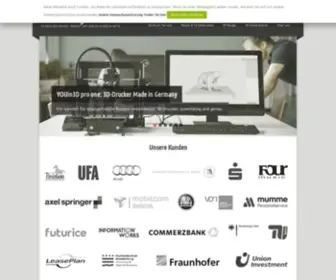 Youin3D.com(3D-Druck Agentur Berlin) Screenshot