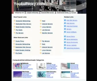 Youkuproxy.com(The Leading Youku Proxy Site on the Net) Screenshot