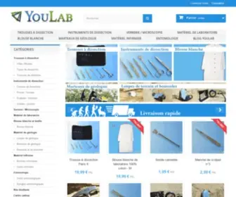 Youlab.fr(Matériel pour dissection) Screenshot