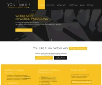 Youlikeit.be(Webdesign Limburg) Screenshot