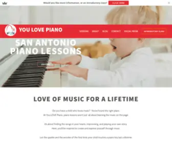 Youlovepiano.com(You LOVE Piano) Screenshot