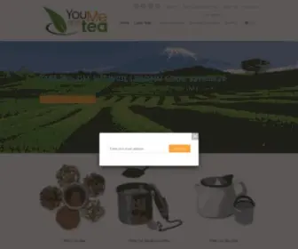 Youmeandtea.com(Tea l Loose Leaf Teas) Screenshot