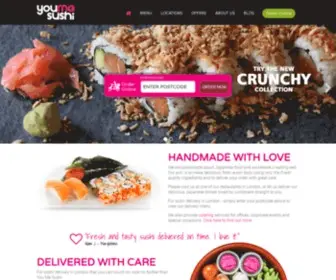 Youmesushi.com(You Me Sushi) Screenshot