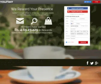 Youmint.com(Join and get free mobile recharge) Screenshot