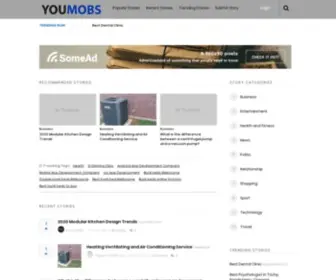 Youmobs.com(Youmobs High DA PA Guest Post Site) Screenshot