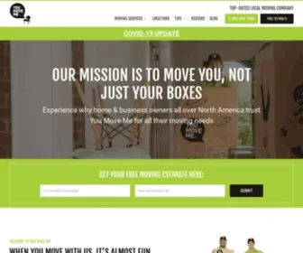 Youmoveme.com(Full Service Moving Company & Local Movers) Screenshot