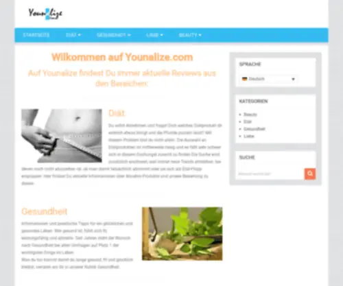 Younalize.com(Wilkommen auf) Screenshot