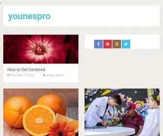 Younespro.com(A blog for health and beauty) Screenshot