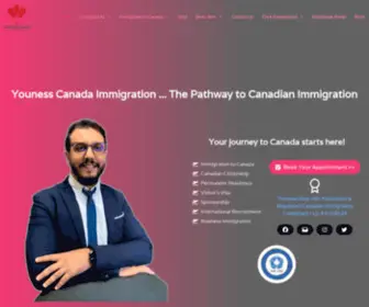 Younesscanadaimmigration.com(Easy Canada immigrate) Screenshot