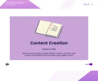 Youneszimou.com(Introduce Your Brand) Screenshot