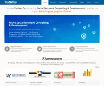 Younetco.com(Social Network Development) Screenshot