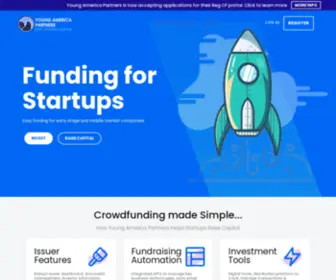 Youngamericademo.com(Easy funding for early stage and middle market companies) Screenshot