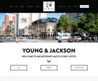 Youngandjacksons.com.au(Australia's most Iconic Hotel. Y&J's) Screenshot