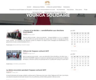 Youngasolidaire.com(Site Web indisponible) Screenshot