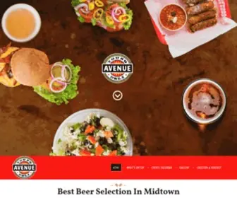 Youngavenuedeli.com(Midtown eatery and watering hole) Screenshot